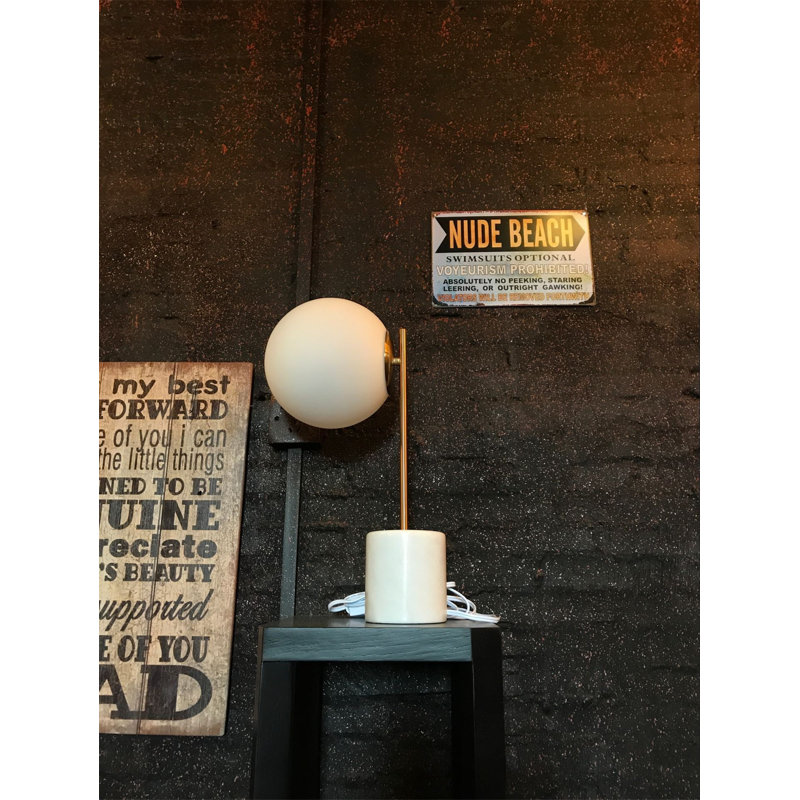 Munz Marble Novelty Lamp
