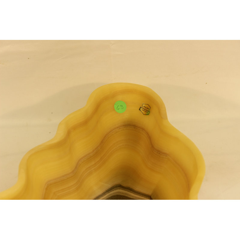 Golden River Onyx Centerpiece