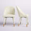 Chaise d'appoint rembourrée en velours Belle-319726428