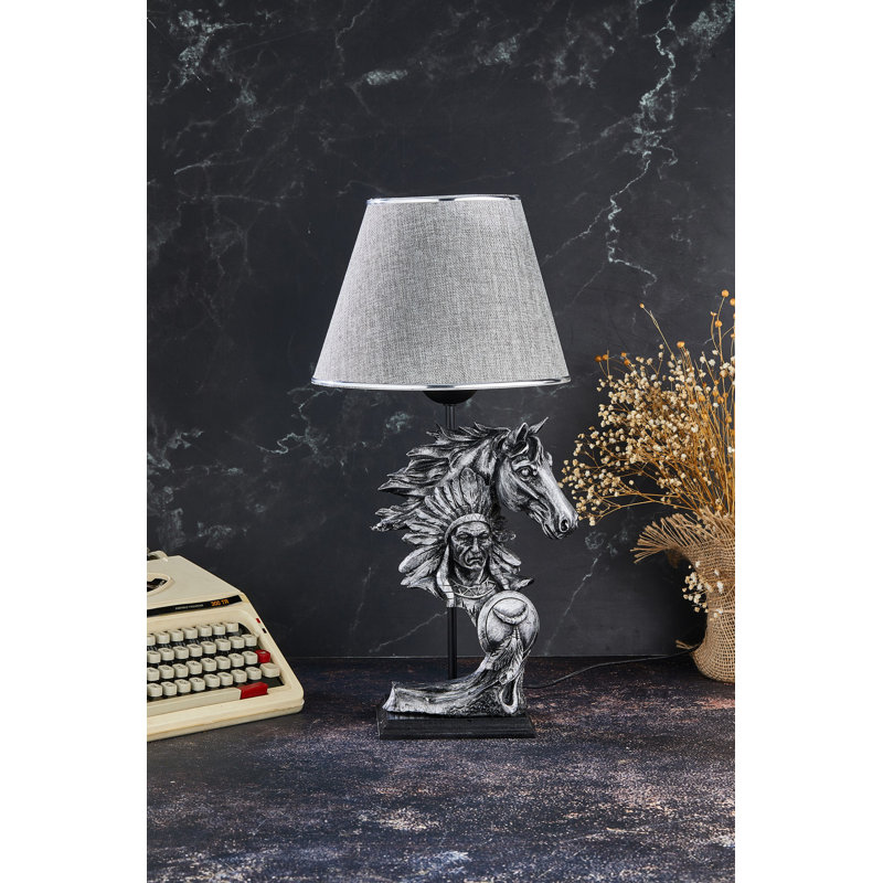 Lampe de table Danwood, Beige, gris