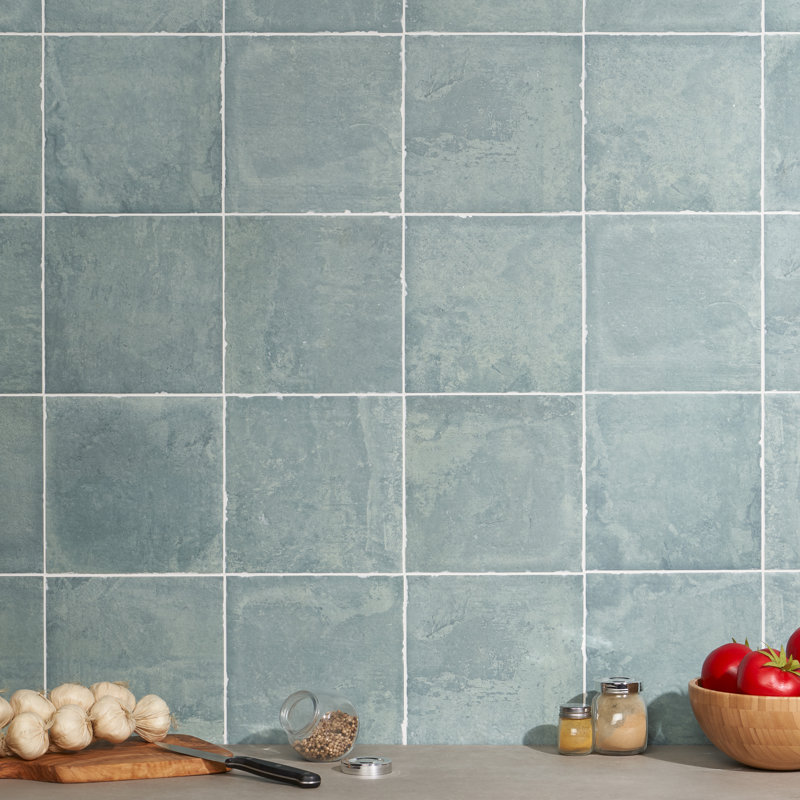 Kygo 7.87 in. x 7.87 in. Matte Porcelain Floor and Wall Tile (10.76 Sq. Ft. / Case), Green