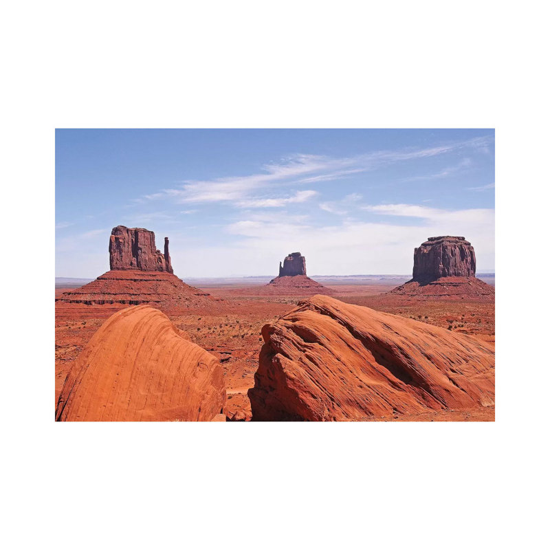 Monument Valley by Brian Wolf - Wrapped Canvas Print, 66.04 cm H x 45.72 cm W x 1.91 cm D