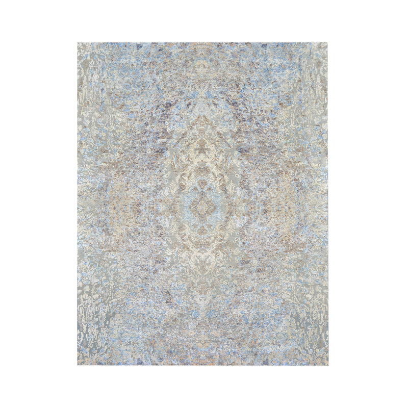 Abstract Area Rug, Rectangle 6' x 9'