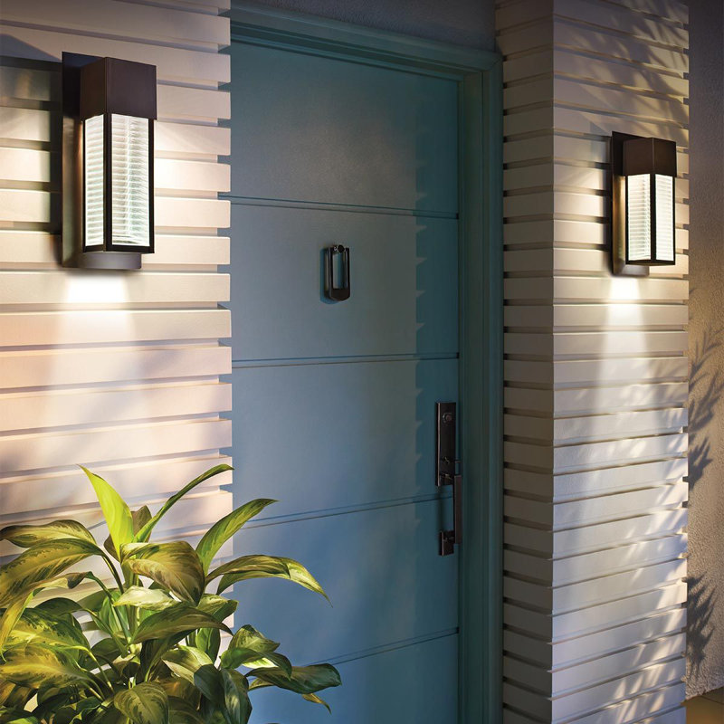Aadrit Integrated LED Outdoor Flush Mount