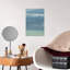 «Calm Ocean Horizon Abstract Ethereal Minimalist Landscape Ocean», reproduction d'art murale-129774467
