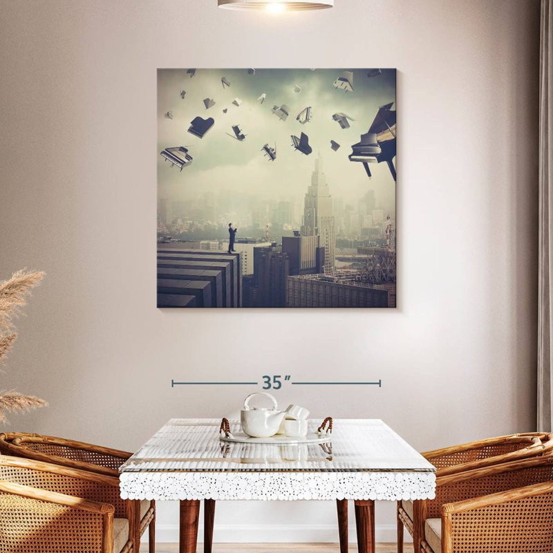 Kelan Last Symphony, 39" H x 39" W