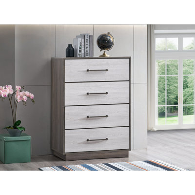 Commode de chambre 4 tiroirs Aberdeen