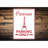 Parisian Parking Aluminum Sign-561353285