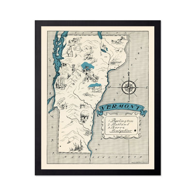 Vermont Pictorial Map