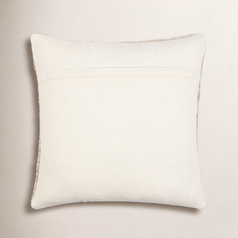 Coussin Ellingson, H 20 po x l 20 po, Duvet, Beige