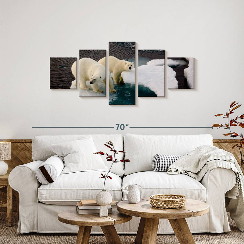 Ours polaire Ice Floe, H 24 po x l 55 po