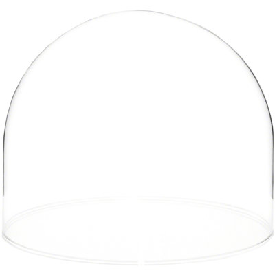 Jenett 8" x 6.5" Glass Display Dome Cloche
