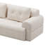 Canapé modulaire modulaire avec méridienne, structure en mousse complète, conception d'emballage par compression, revêtement en tissu tissé, canapé moderne surdimensionné pour le salon-2144356947