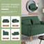 Julizza 49" Upholstered Sofa Loveseat-1850470414