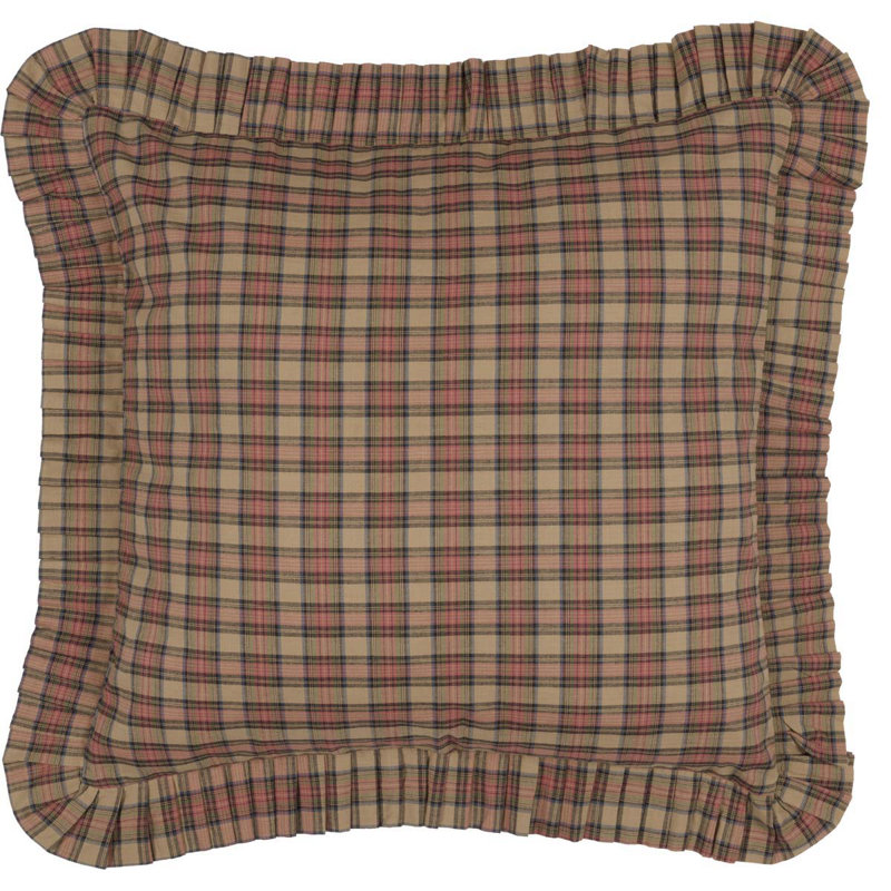 Crosswoods Flatweave Plaid Sham Set