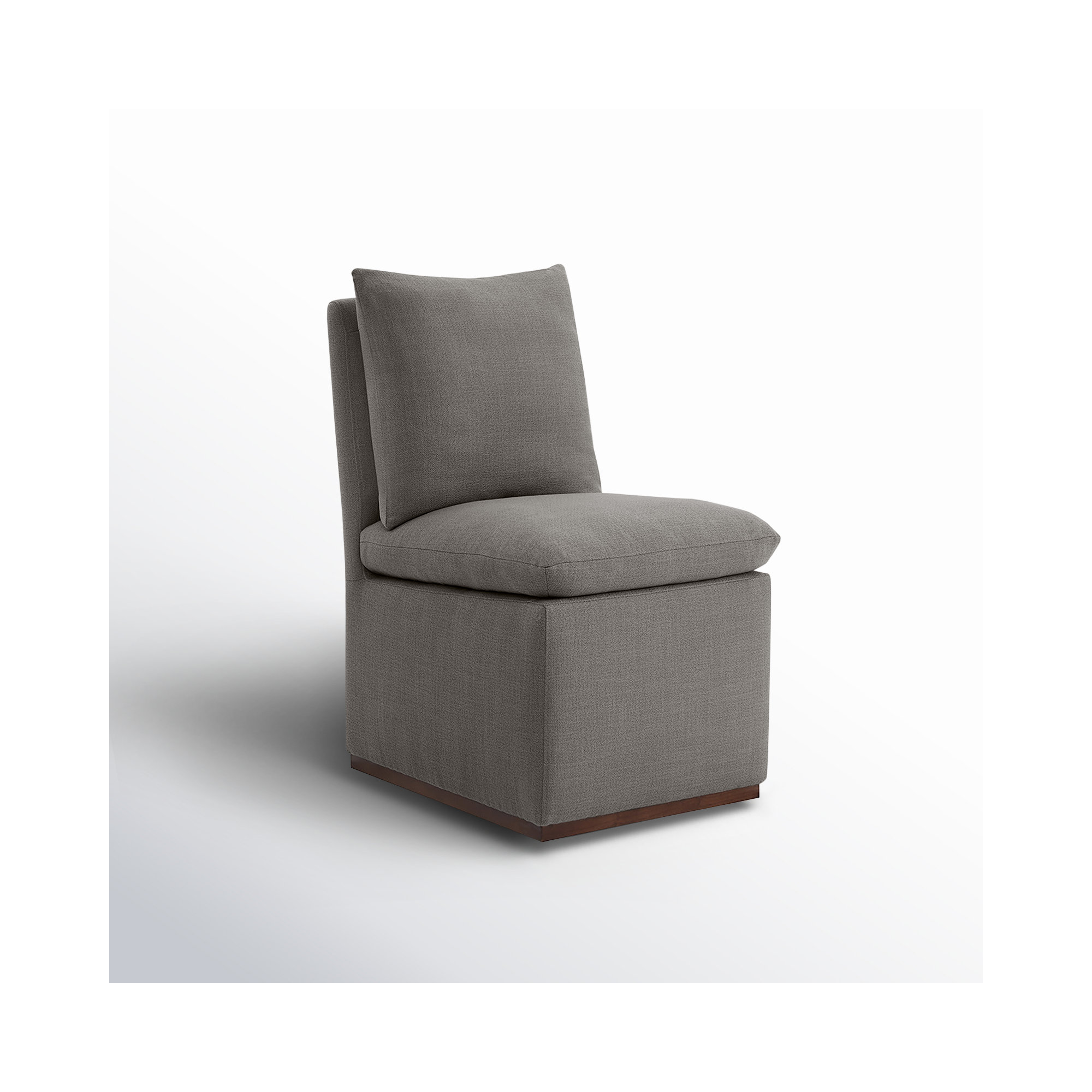 Bobbi Upholstered Dining Chair, Effie Flint Performance Linen