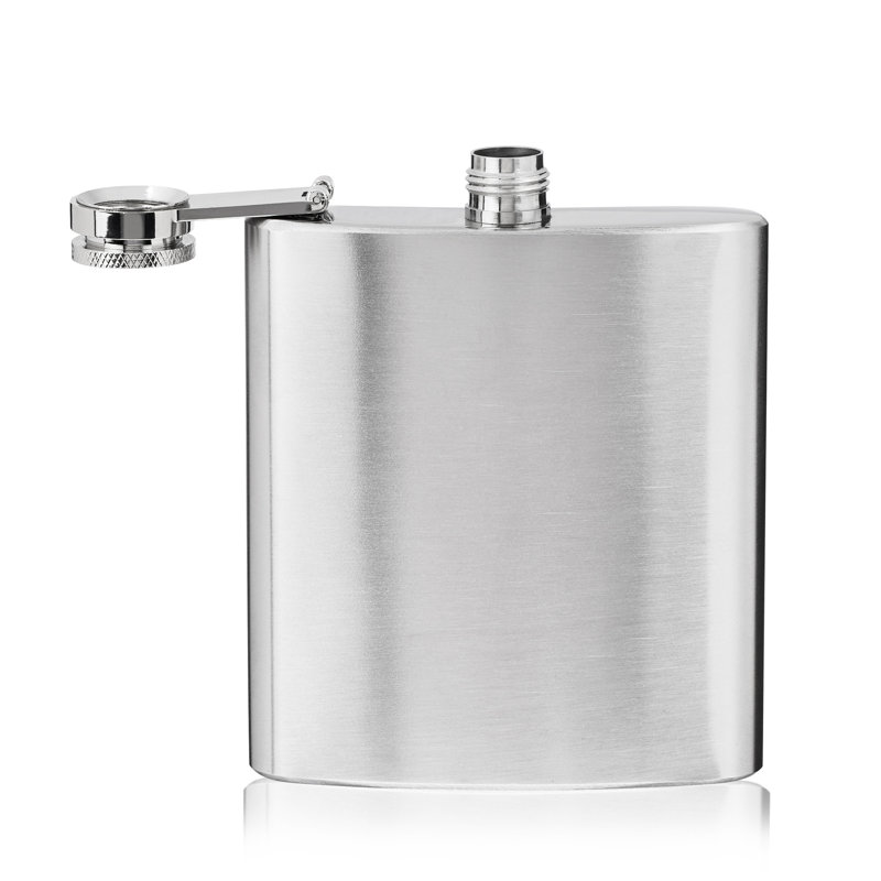 Fiole en acier inoxydable 6 oz Trueflask
