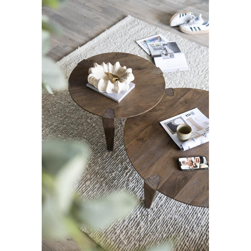 Davina Coffee Table L, 14" H x 24" L x 24" W