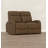 brown reclining loveseat-1102923331