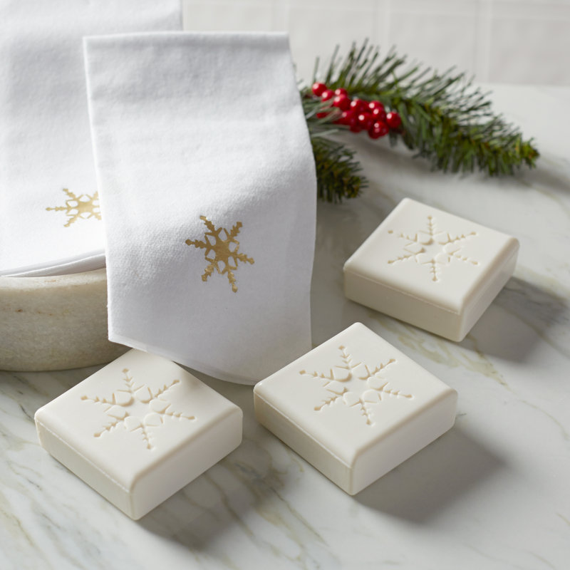 Ensemble cadeau flocon de neige Thomson, Or
