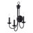 3 Light Black Extra Large Wall Sconce-223052997