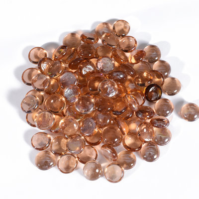 0.79"/11 Lb. Round Reflective Fire Pit Fire Glass