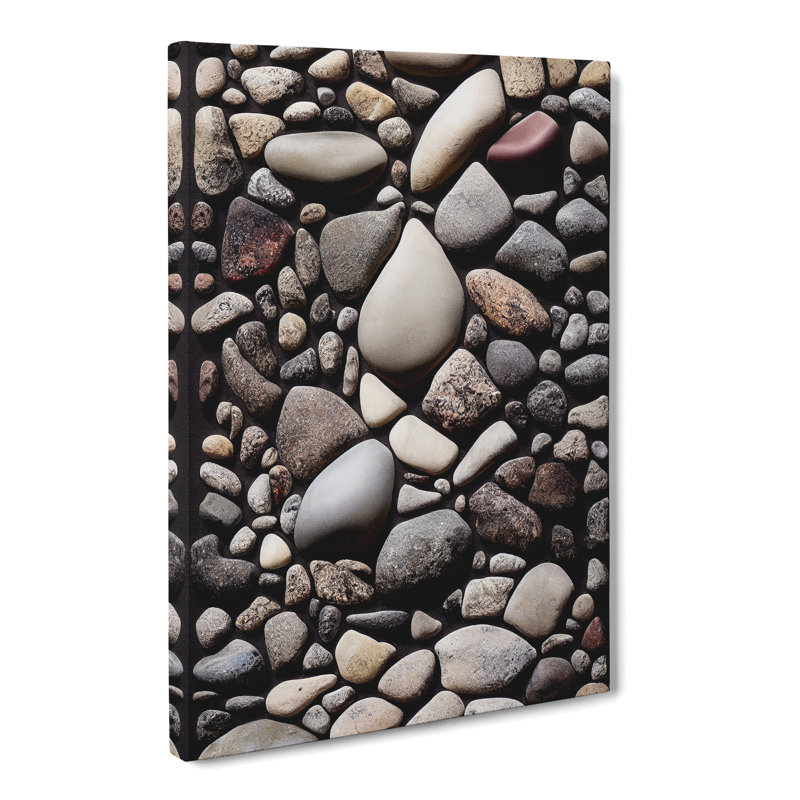 CAN-V0523-1789X Pebbles Vol.1 - Wrapped Canvas Print, 50cm H x 35cm W
