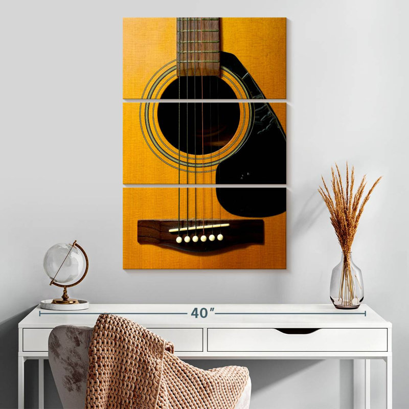 Trou pour guitare Abarca, H 32 po x l 20 po