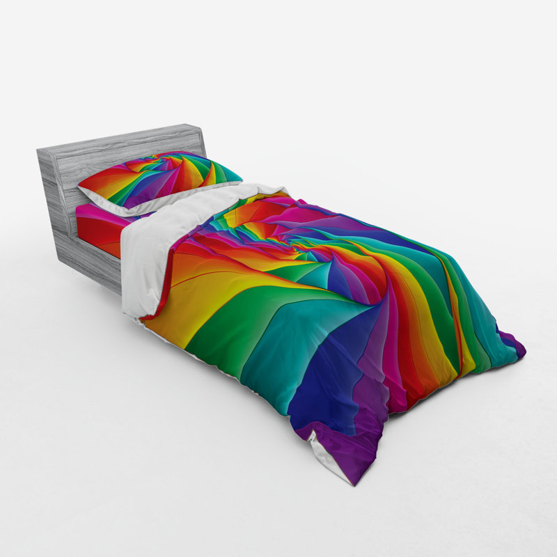 Modern & Contemporary Abstract Duvet Cover, Twin Duvet Cover + 2 Additional Pieces
