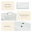 Meuble-lavabo de salle de bain 21,6 po