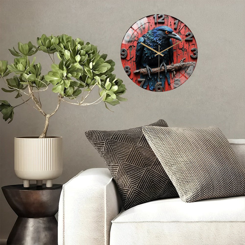Horloge murale 12 po