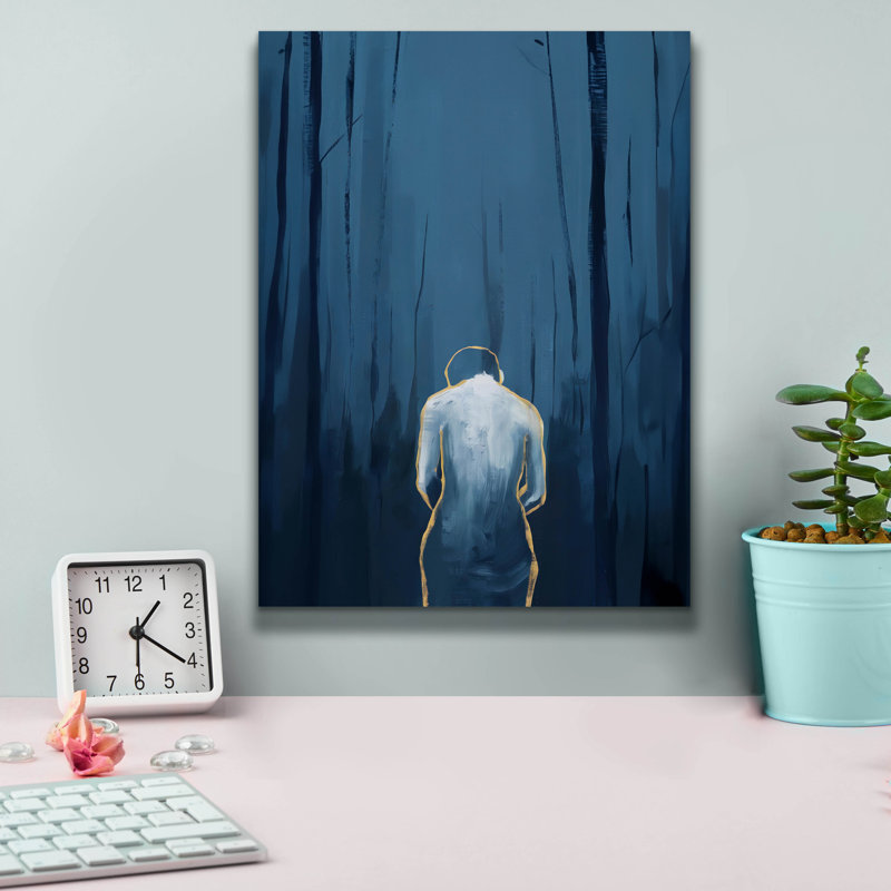 Art mural sur toile Winston Porter «Sadness» par Andreas Magnusson, H 16 po x l 12 po x P 0,75 po