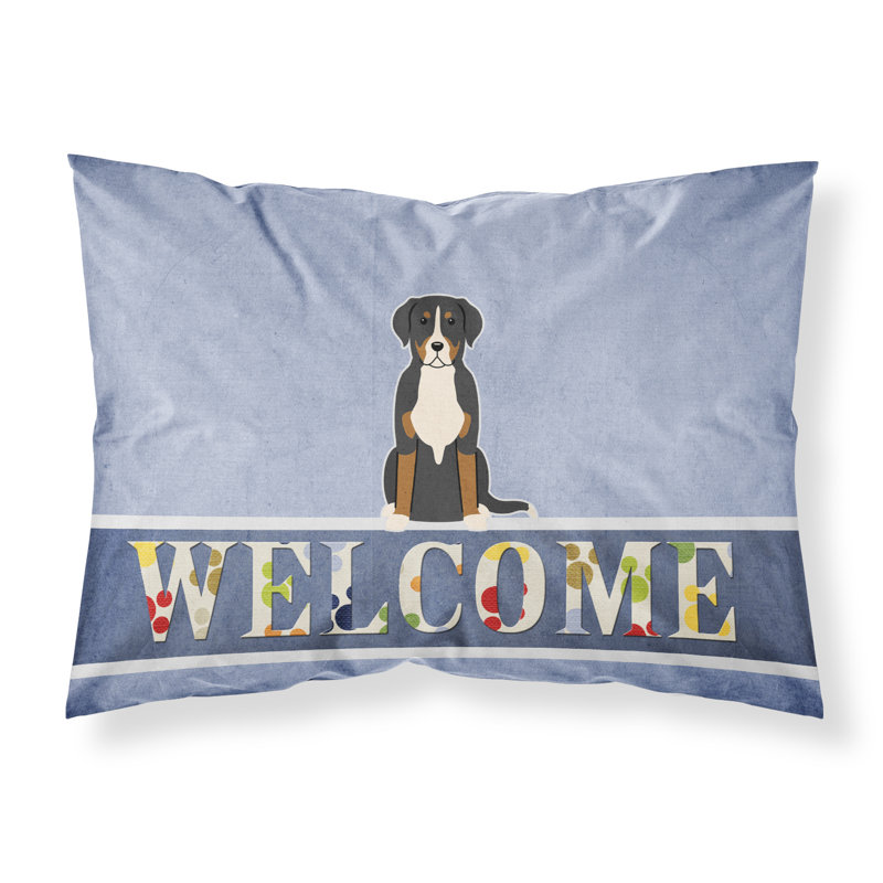 Taie d’oreiller welcome, Grand bouvier suisse
