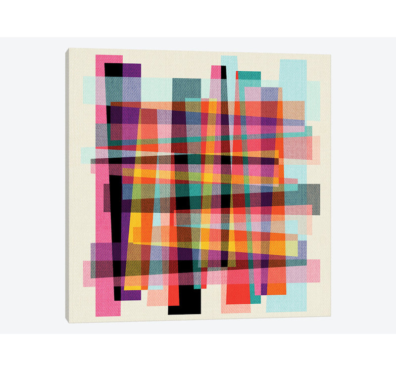 «Fragments IX», impression sur toile, H 37 po x l 37 po x P 1,5 po, Toile tendue, Pas de tapis