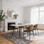 Stone Top Metal Base Dining Table