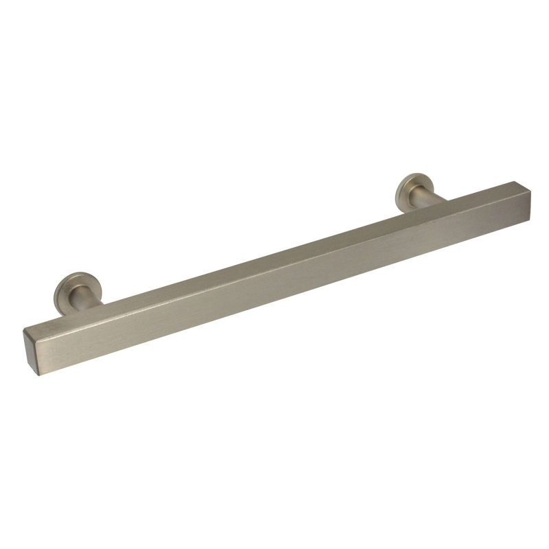Poignée barre Newport, Nickel brossé, 5 1/16"