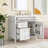Clancie 36'' Single Bathroom Vanity with Resin Top-856643950
