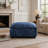 Modern Sectional Sofa,L-Shape Linen Fabric Corner Couch Set With Convertible Ottoman For Living Room, Apartment, Office-52495154