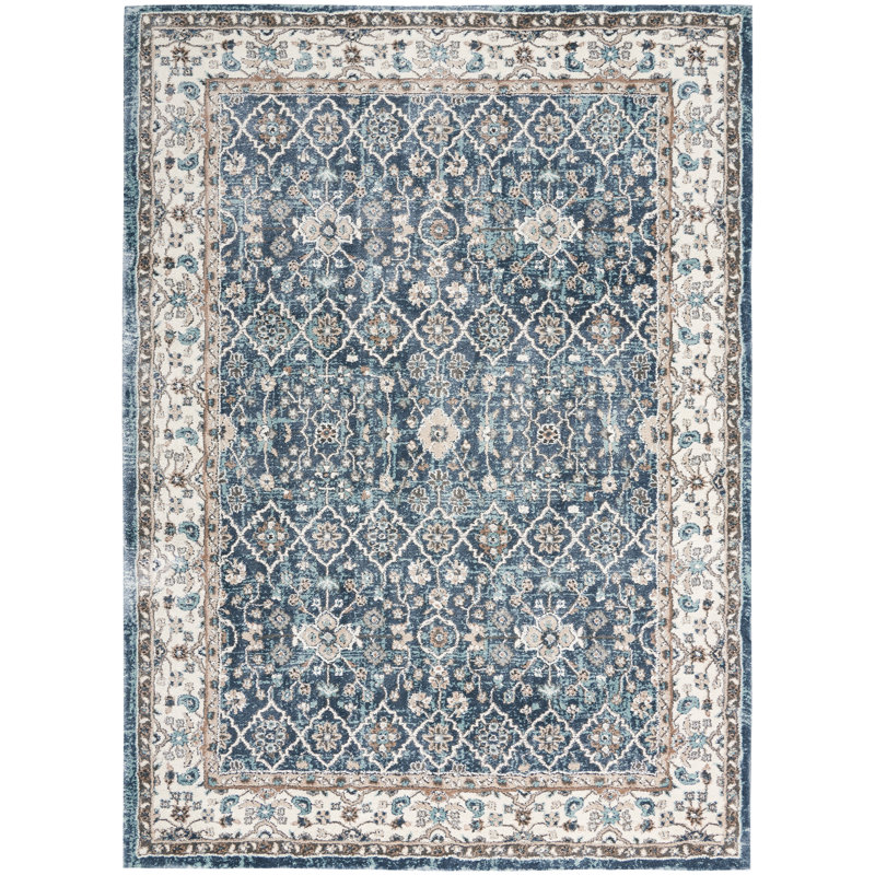 Floral Indoor Rug, Runner 2'2" x 7'6"