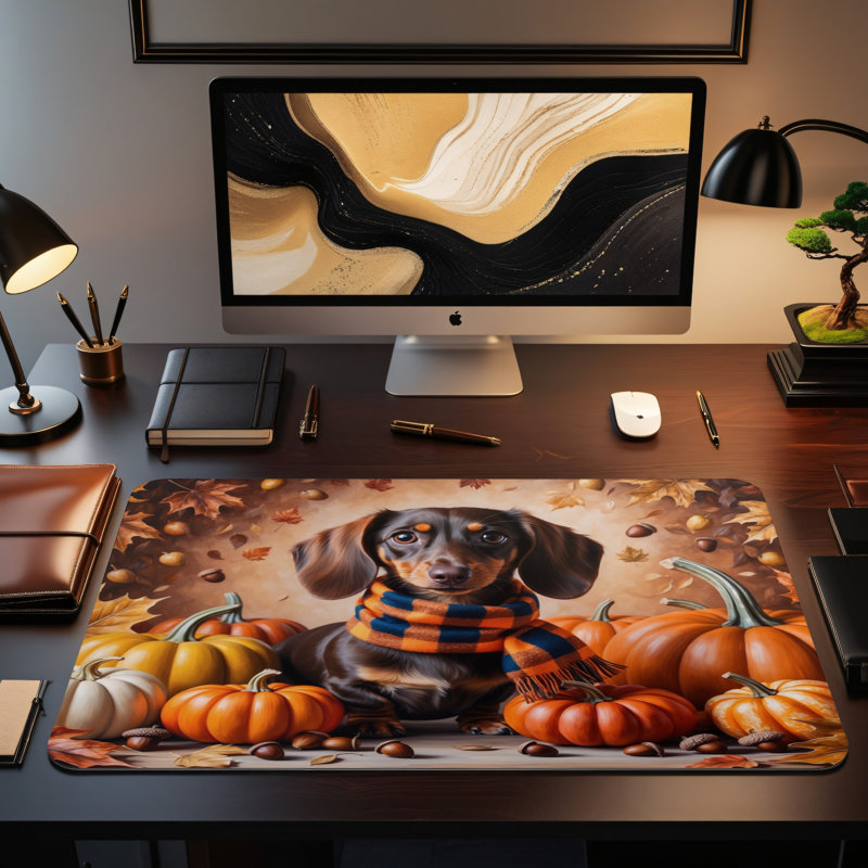 Polyester Desk Pad, 23.6x13.8