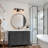 Marrina 3-Light Dimmable Black/Gold Bathroom Vanity Light-819555091