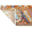 Hand Knotted Wool Area Rug in Rust-691651384