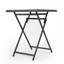 Table pliante d'extérieur en rotin pour patio