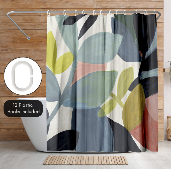 The Twillery Co.® Vintage Shower Curtain Misty Meadow by PI Creative Art &  Reviews