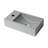 Alfi Brand 8.75'' Matte Gray Natural Stone Rectangular Bathroom Sink