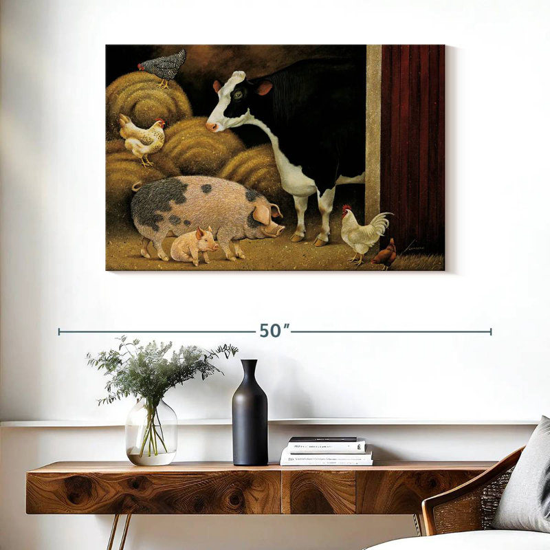 Brampt Family Farm, 26" H x 39" W