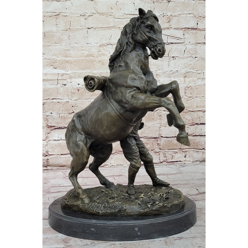 Sculpture «Man with Horse» «Man with Horse»