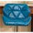 Glasgow Contemporary Tufted Adjustable Height Hidraulic Bar Stools, Set Of 2, Blue-1065678426