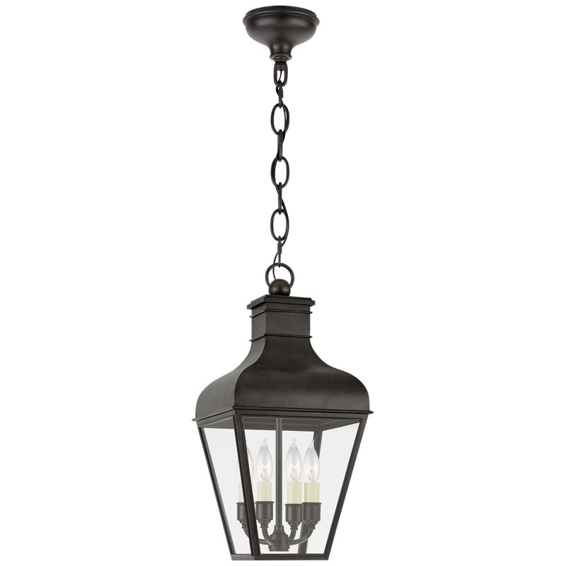 Chapman & Myers Fremont Hanging Lantern, 20" H x 9.75" W x 9.75" D