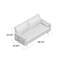 Germania 59" Leather Upholstery Square Arm Loveseat-2066812012